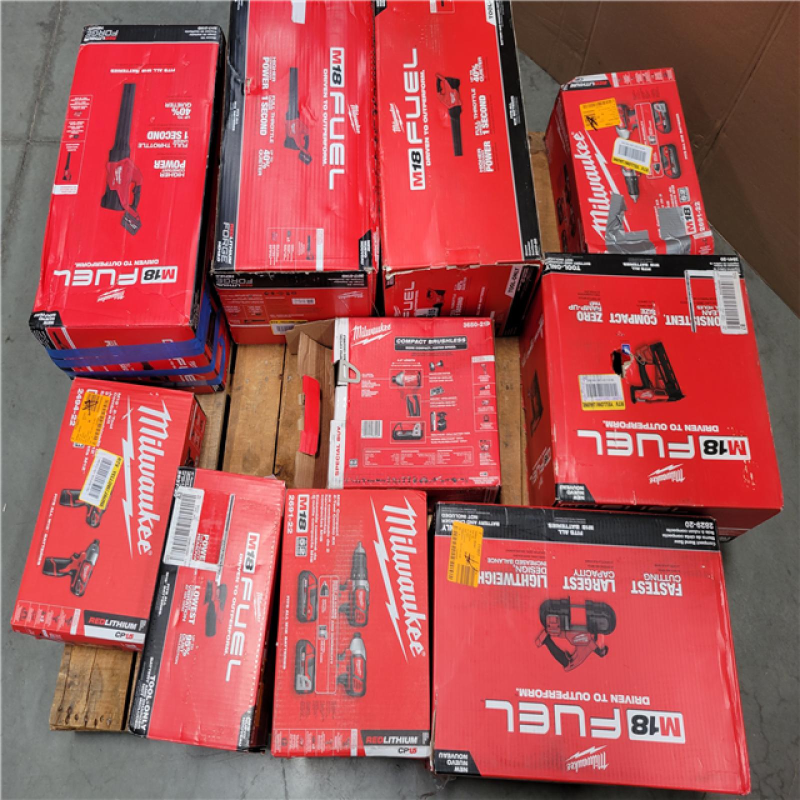 CALIFORNIA AS-IS TOOL PALLET