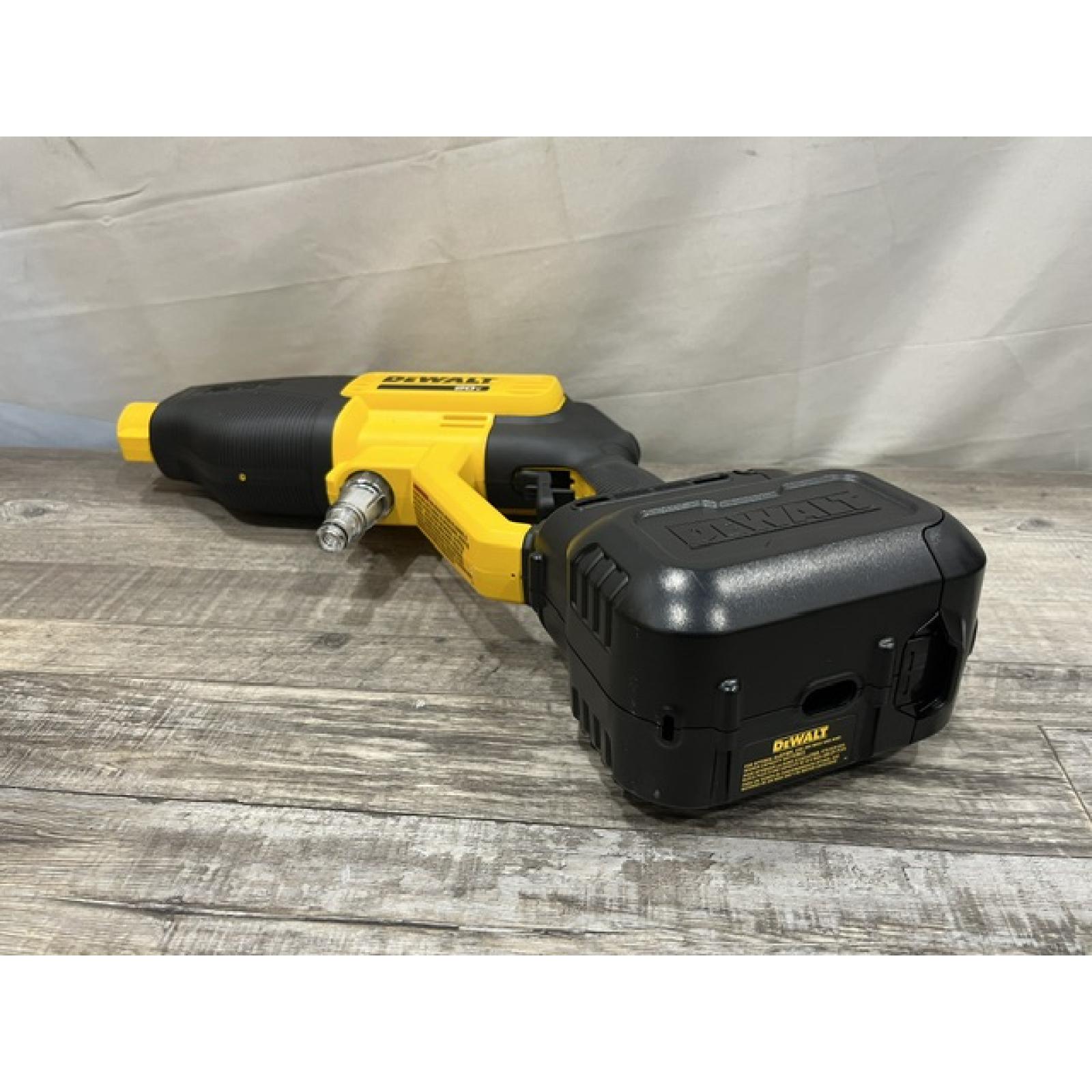 AS-IS DEWALT 20V MAX 550 PSI 1.0 GPM Cold Water Cordless Power Cleaner with 4-Nozzles (Tool Only)