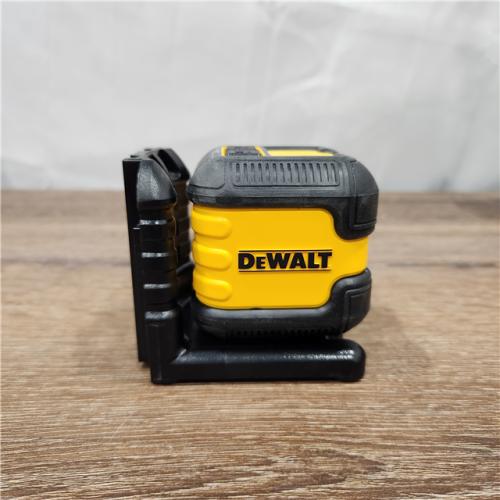 AS-ISDEWALT 120 Ft. Green Self-Leveling 3-Spot Laser Level with (2) AA Batteries & Case