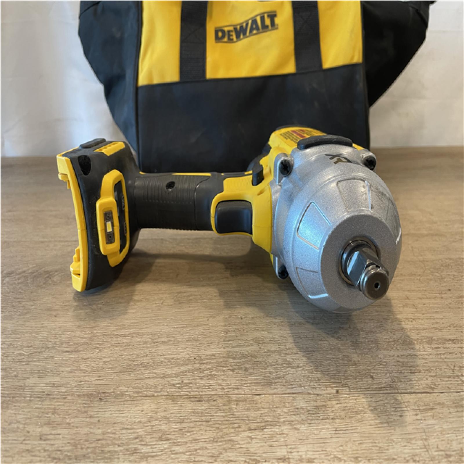 AS-IS DEWALT 20V MAX Lithium-Ion Cordless 1/2 in. Impact Wrench Kit