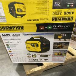 Dallas Location - As-Is Champion Power Equipment 4500/3250-Watt Inverter Generator
