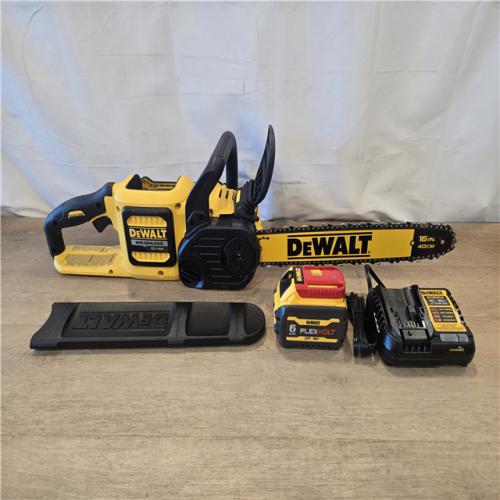 AS-IS DEWALT FLEXVOLT 60V MAX 16in. Cordless Chainsaw Kit