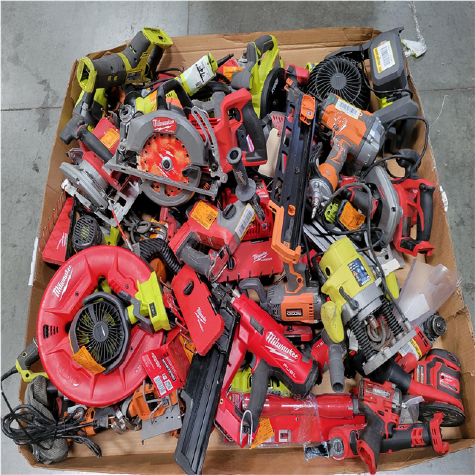 CALIFORNIA AS-IS TOOL PALLET