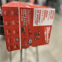 NEW! - Milwaukee M18 18-Volt Lithium-Ion Cordless Combo Kit 7-Tool with 2-Batteries  Charger and Tool Bag