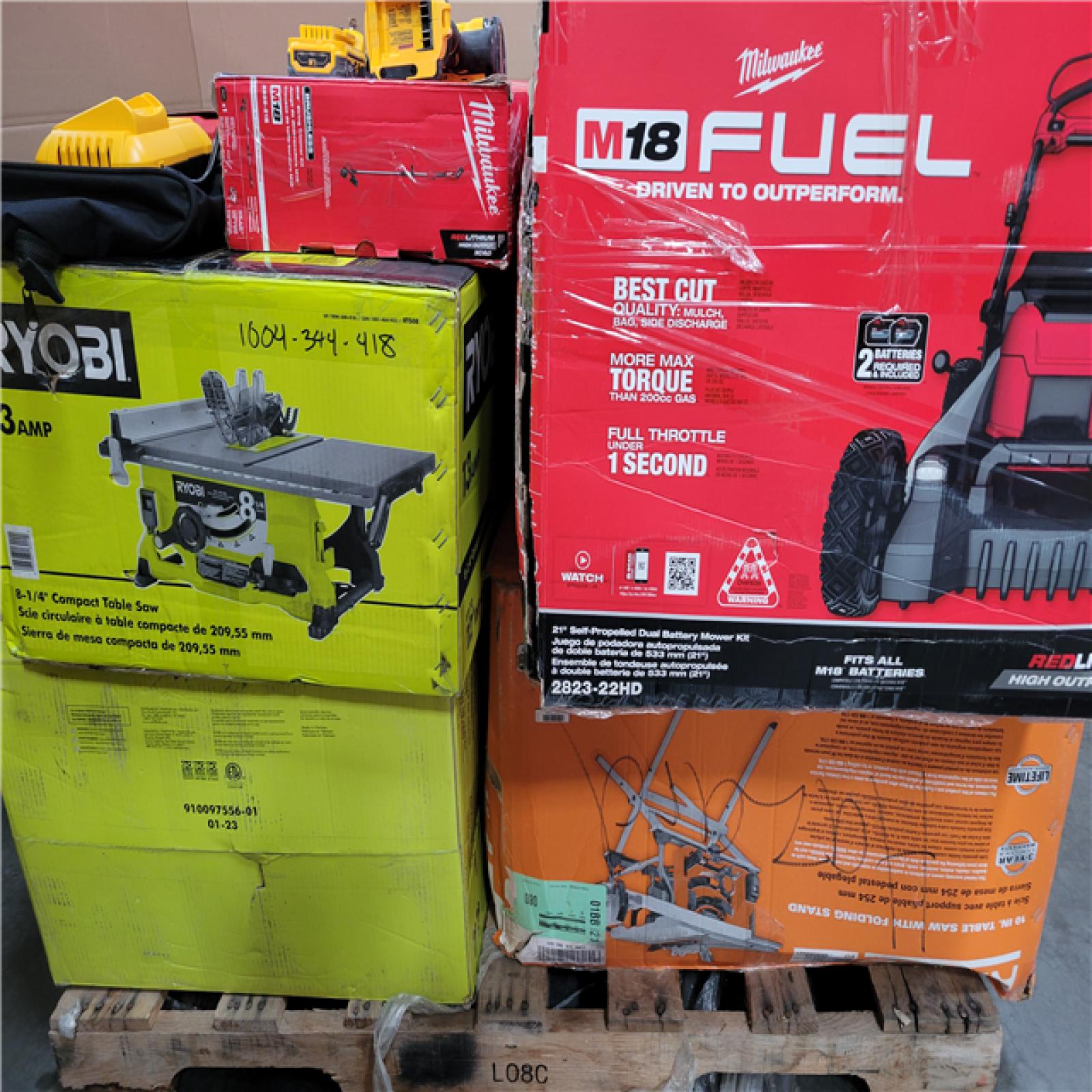 CALIFORNIA AS-IS TOOL PALLET