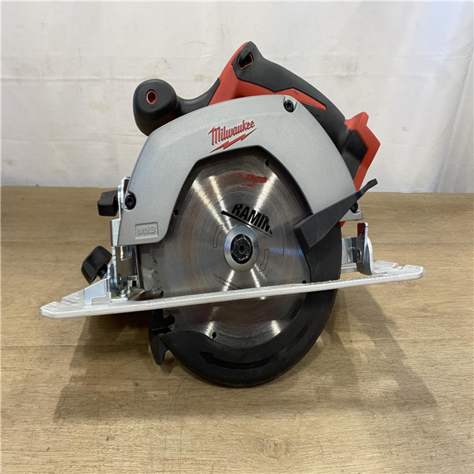 AS-IS Milwaukee 18V Lithium-Ion Cordless 6-1/2 in. Circular Saw (Tool-Only)