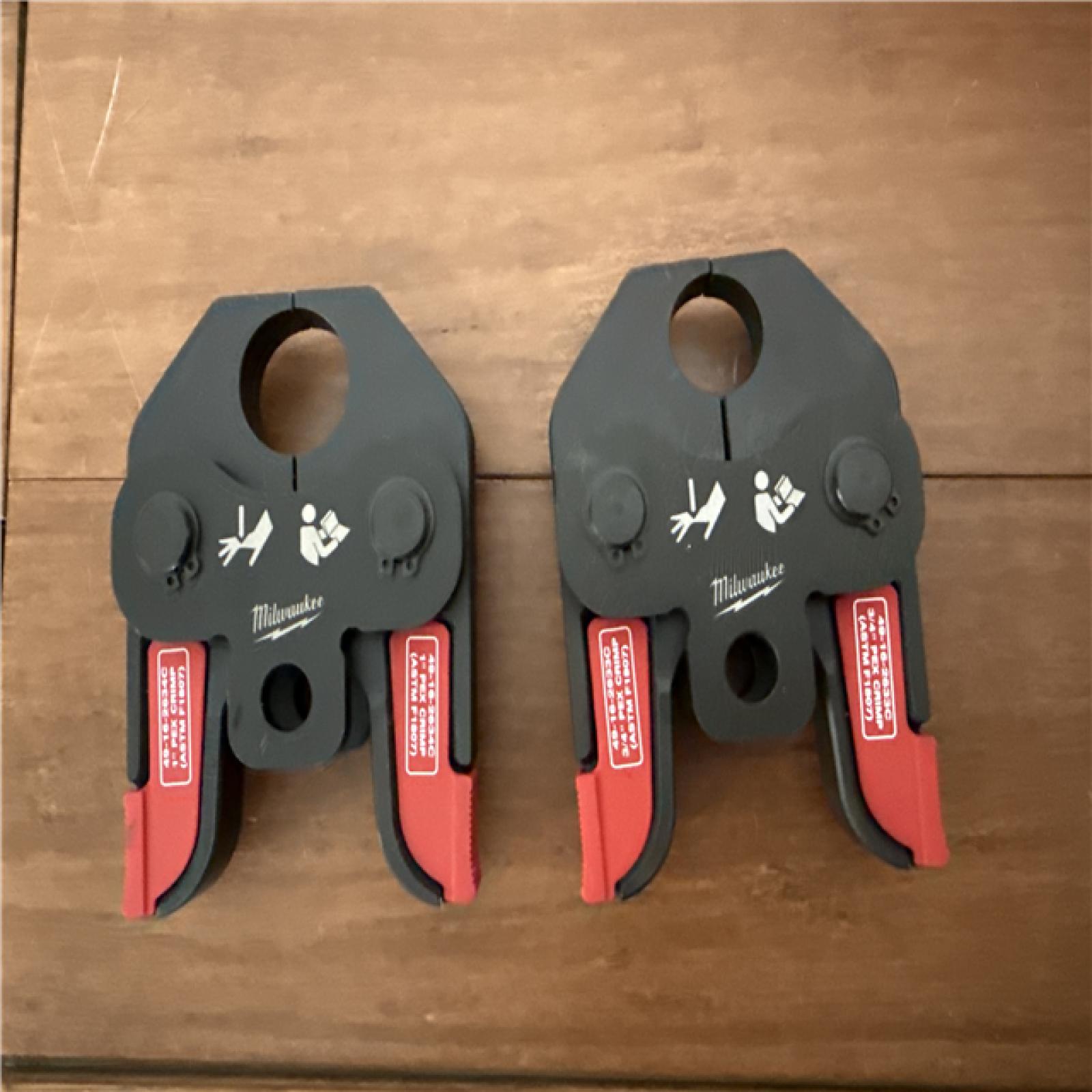 California AS-IS Milwaukee M18 Short Throw Press Tool Kit with Pex Crimp Jaws  Includes (2) Batteries  Charger and Hard Case