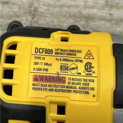 AS-IS DEWALT Atomic 20V Max Lithium-Ion Brushless Cordless Compact 1/4 in. Impact Driver Kit