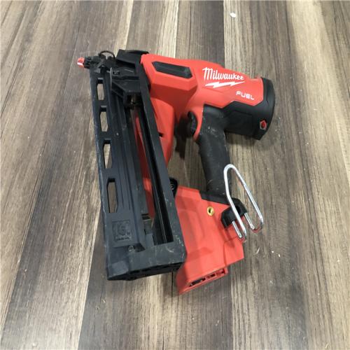 AS-IS Milwaukee FUEL 18-Volt Lithium-Ion Brushless Cordless Gen II 16-Gauge Angled Finish Nailer (Tool-Only)