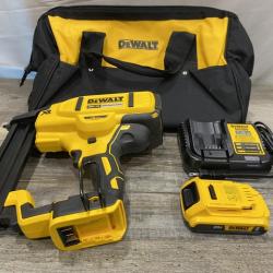 AS-IS DEWALT 20V MAX XR Lithium-Ion Cordless 18-Gauge Narrow Crown Stapler Kit
