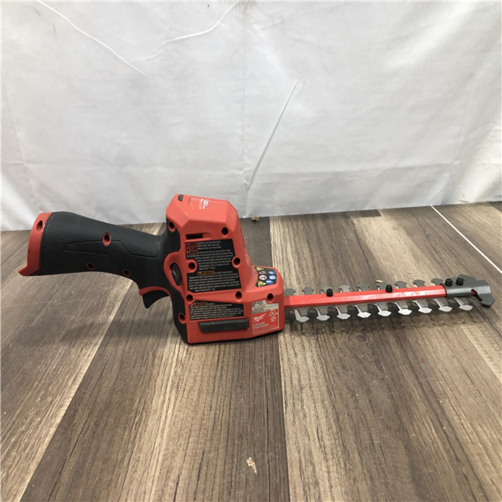 AS-IS Milwaukee FUEL 8 in. 12V Lithium-Ion Brushless Cordless Battery Hedge Trimmer (Tool-Only)