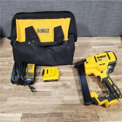 HOUSTON LOCATION - AS - IS DEWALT 20V MAX XR Lithium-Ion Cordless 18-Gauge Narrow Crown Stapler Kit