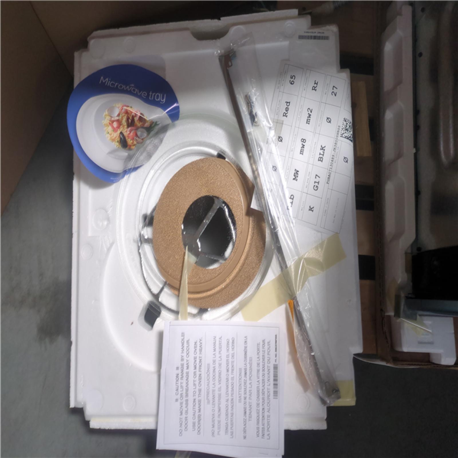 CALIFORNIA NEW GE APPLIANCES: MICROWAVE/THERMAL WALL OVEN COMBO