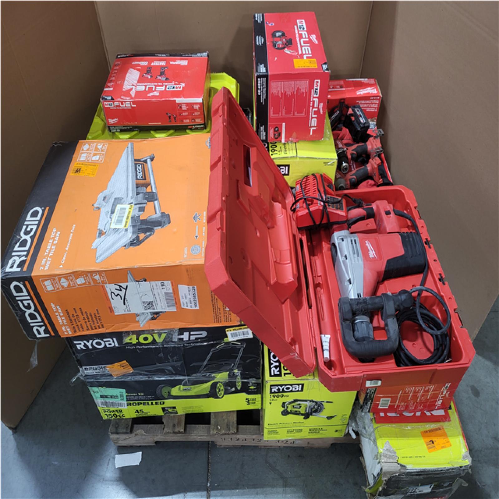 CALIFORNIA AS-IS TOOL PALLET