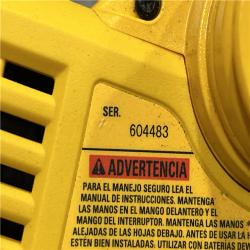 AS-IS DEWALT 20V MAX XR Cordless Brushless 3-1/4 in. Planer (Tool Only)