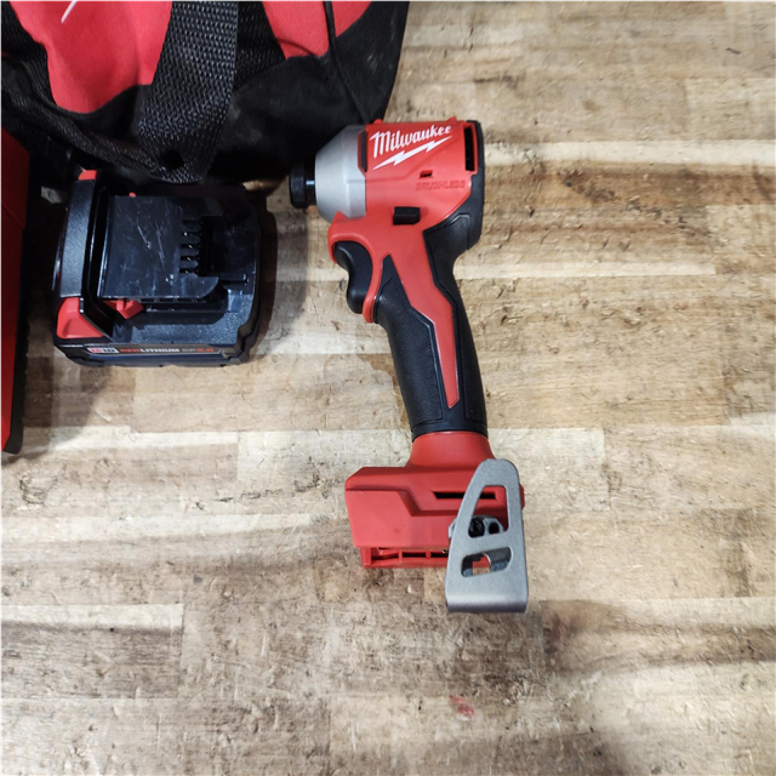 HOUSTON LOCATION - AS - IS MILWAUKEE 1 TOOL COMBO KIT
