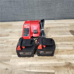 HOUSTON LOCATION - AS-IS MILWAUKEE 2 TOOL COMBO KIT W/ (2) BATTERY & CHARGER