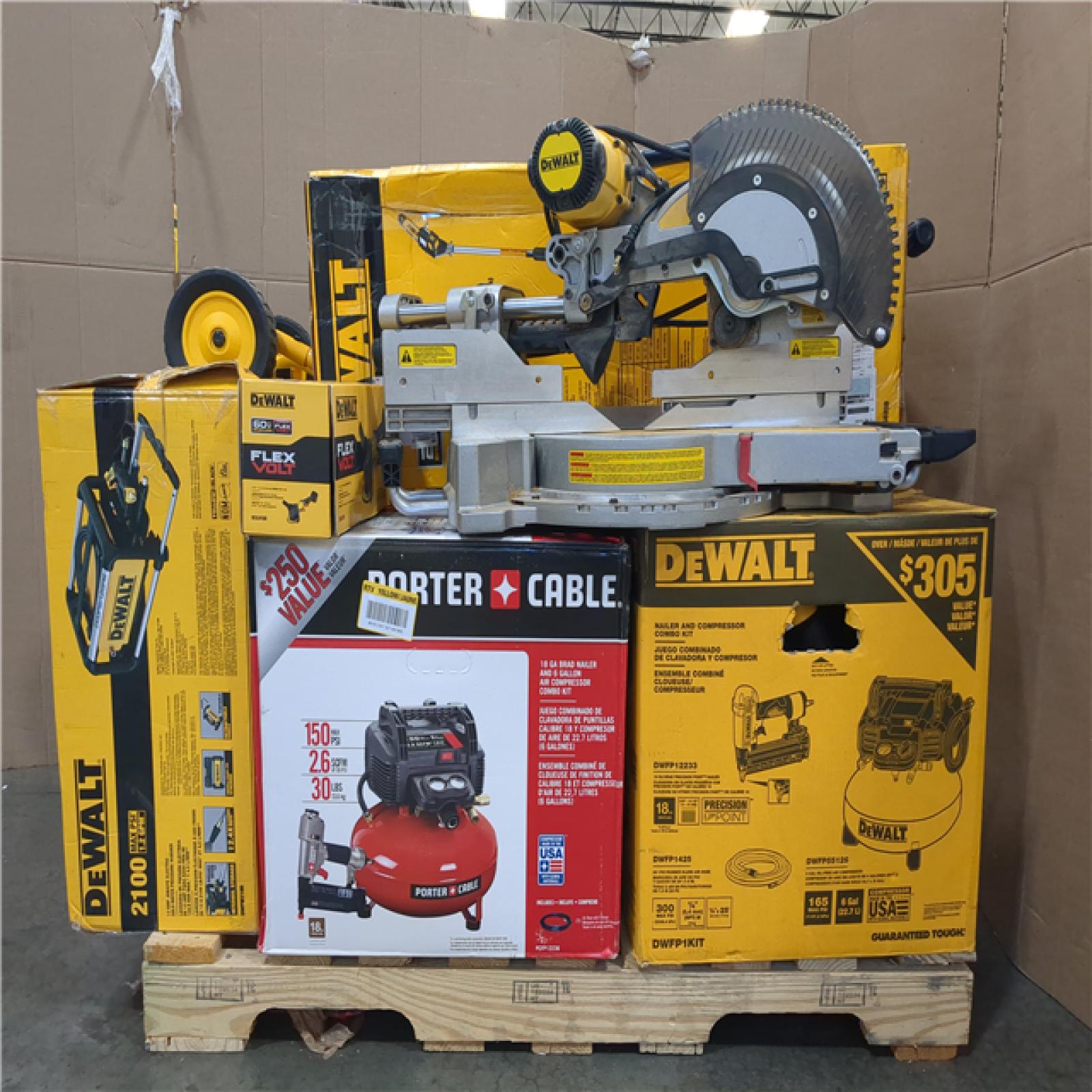 CALIFORNIA AS-IS TOOL PALLET