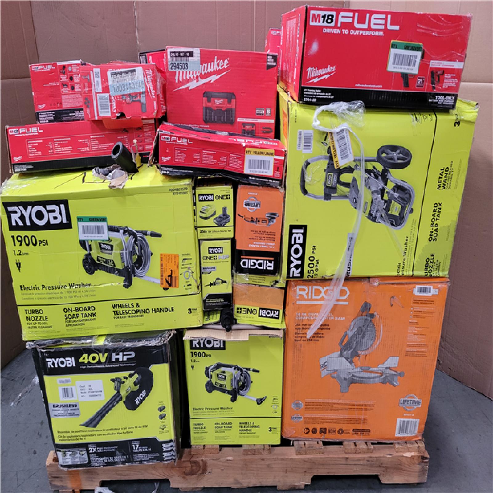 CALIFORNIA AS-IS TOOL PALLET