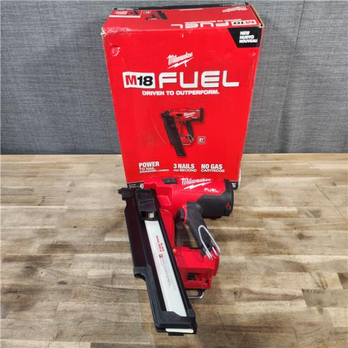 HOUSTON LOCATION - AS-IS (APPEARS LIKE NEW) Milwaukee 2744-20 M18 FUEL 3-1/2 in. 18-Volt 21-Degree Lithium-Ion Brushless Cordless Framing Nailer (Tool-Only)
