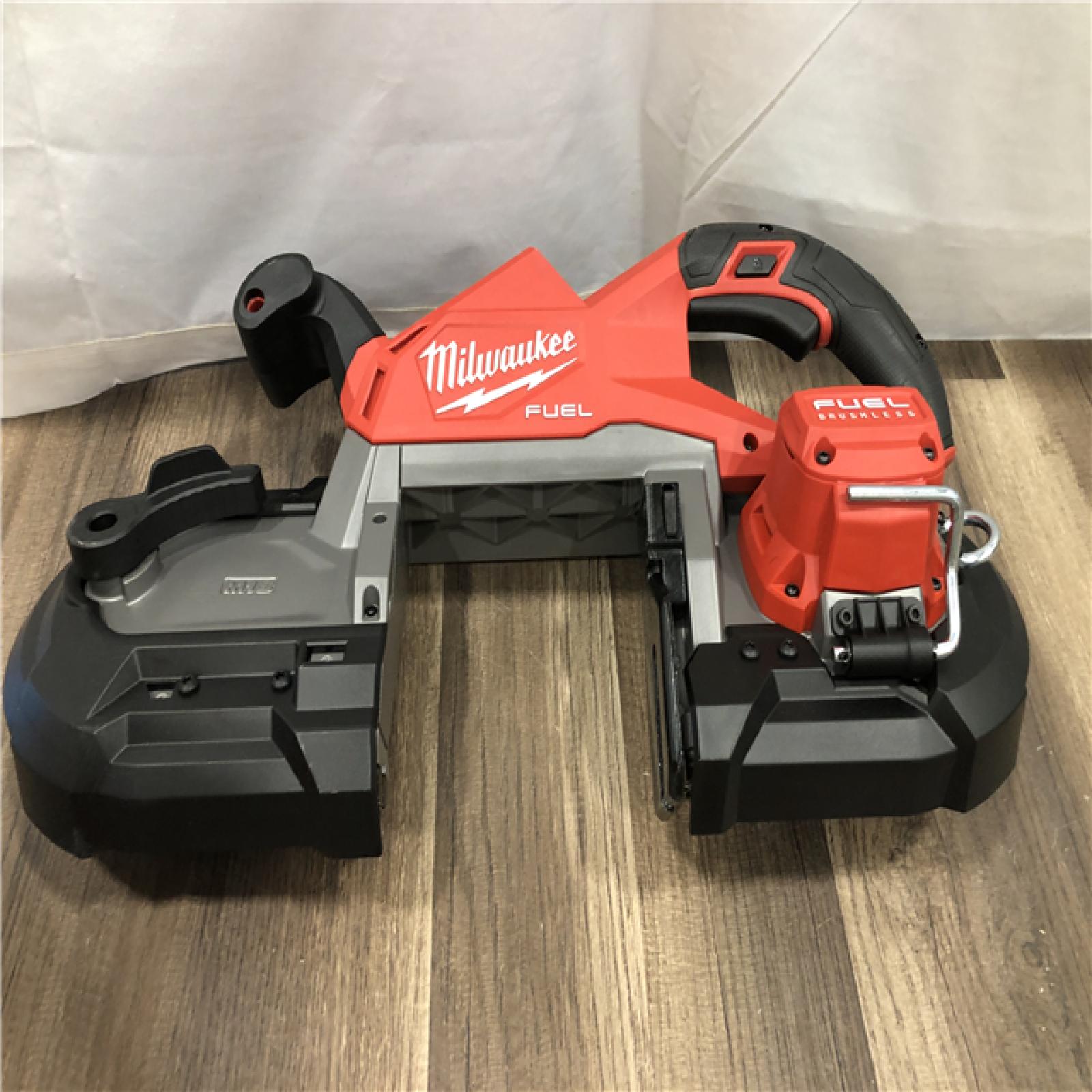 AS-IS Milwaukee FUEL 18V Lithium-Ion Brushless Cordless Deep Cut Band Saw (Tool-Only)