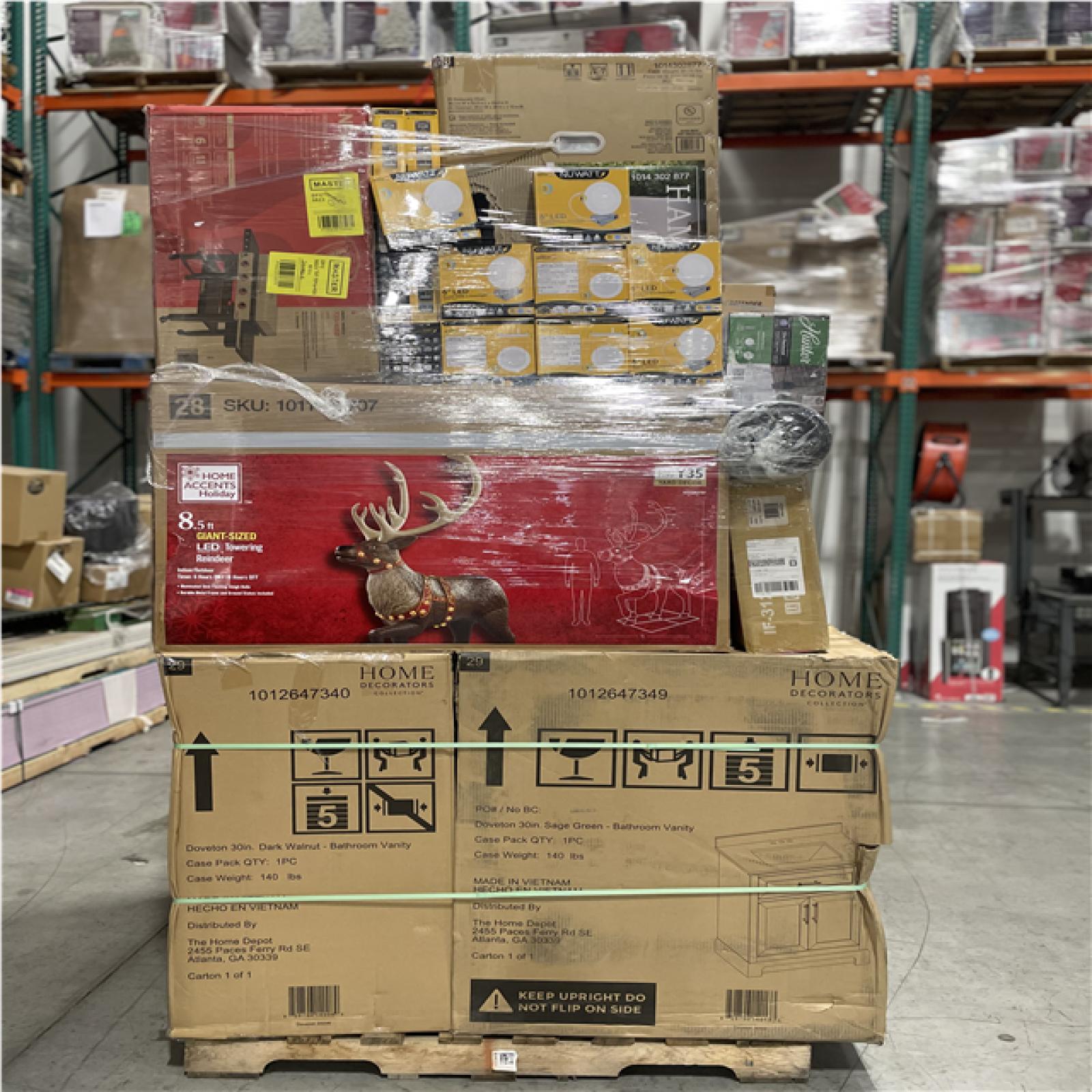 DALLAS LOCATION- AS-IS HOME IMPROVEMENT PALLET
