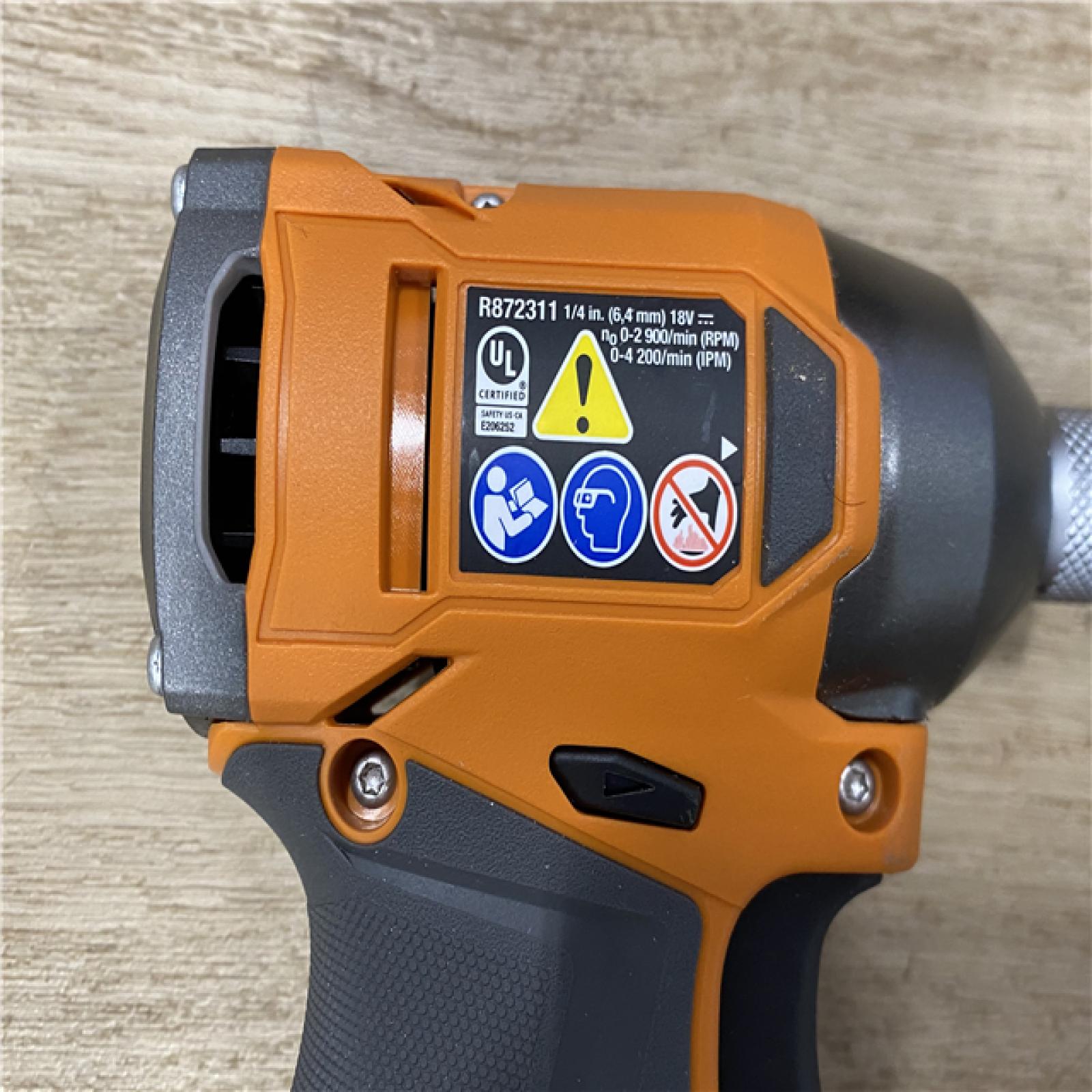 AS-IS RIDGID 18V SubCompact Brushless 2-Tool Combo Kit