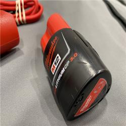 AS-IS Milwaukee Men's Large 12-Volt Lithium-Ion Cordless Tough Shell Gray Heated Jacket Kit