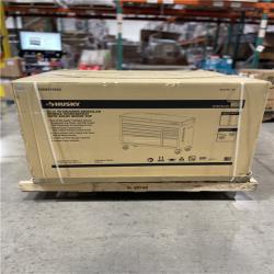 DALLAS LOCATION- AS-IS Husky Modular Tool Storage 52 in. W x 20 in. D Standard Duty Black Mobile Workbench Cabinet (2 UNITS)