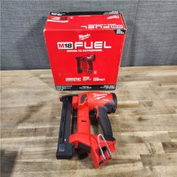 HOUSTON LOCATION - AS-IS MILWAUKEE FUEL 18-Volt Lithium-Ion Brushless Cordless 18-Gauge 1/4 in. Narrow Crown Stapler (Tool-Only)