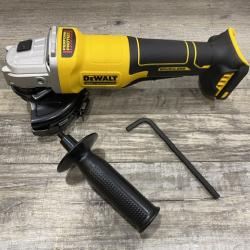 AS-IS DEWALT 20V MAX Cordless Brushless 4-1/2 in. Angle Grinder with Paddle Switch (Tool Only)