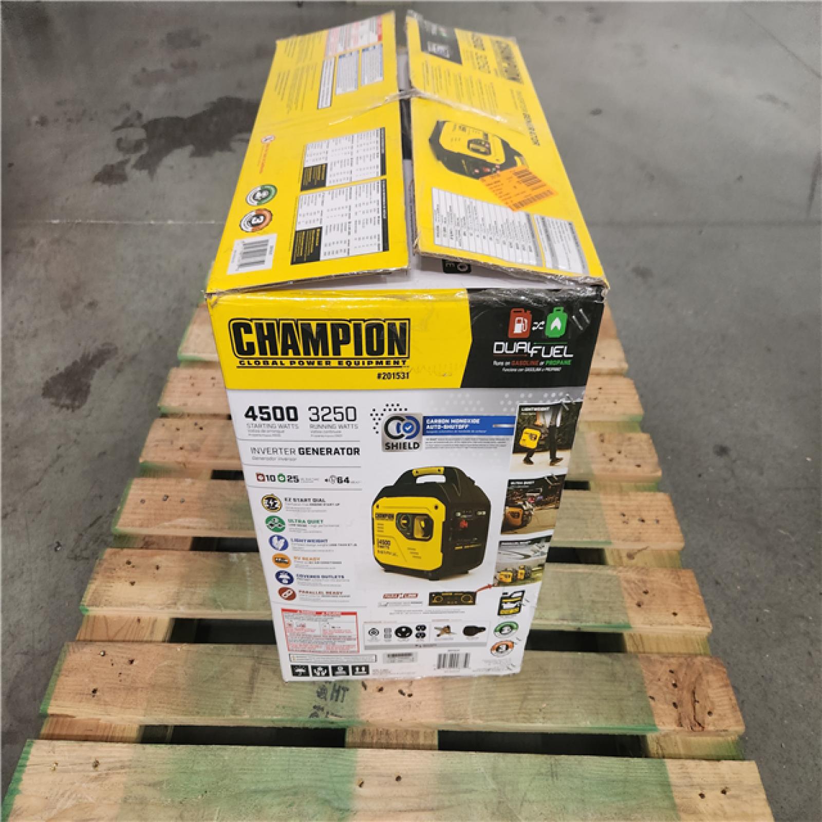 CALIFORNIA AS-IS CHAMPION GENERATOR