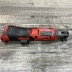 AS-IS Milwaukee FUEL 12V Lithium-Ion Compact 3/8 in. Cordless Ratchet (Tool-Only)