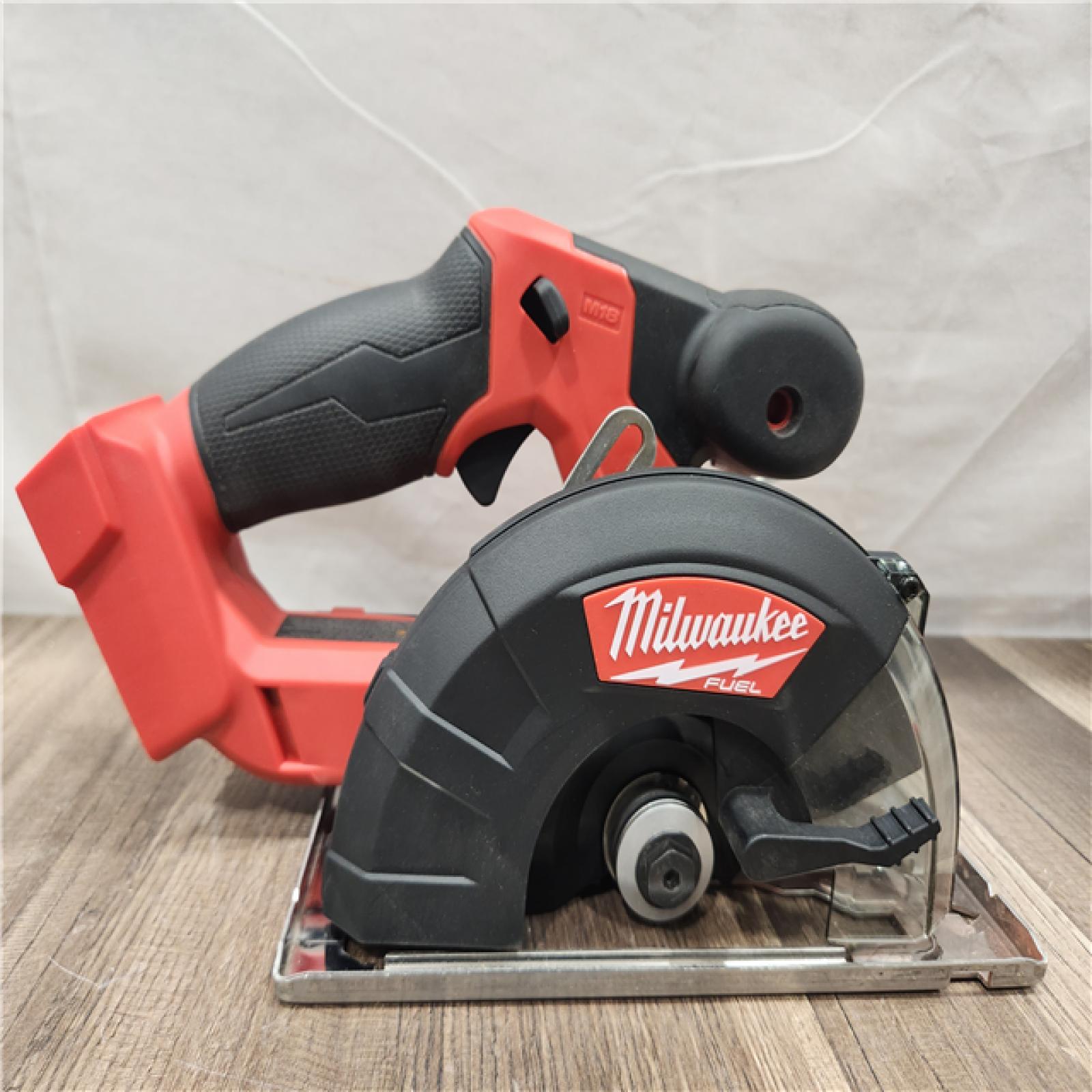 AS-IS- Milwaukee M18 FUEL 18V Brushless Lithium-Ion 5-3/8 Cordless Metal Saw(TOOL ONLY)