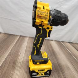 GOOD DEWALT ATOMIC 20-Volt Lithium-Ion Cordless 1/2 in. Compact Hammer Drill with 4.0Ah Battery, Charger and Bag