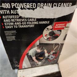 Dallas Location - As-Is RIDGID K-400 AutoFeed Drain Cleaning Snake Auger