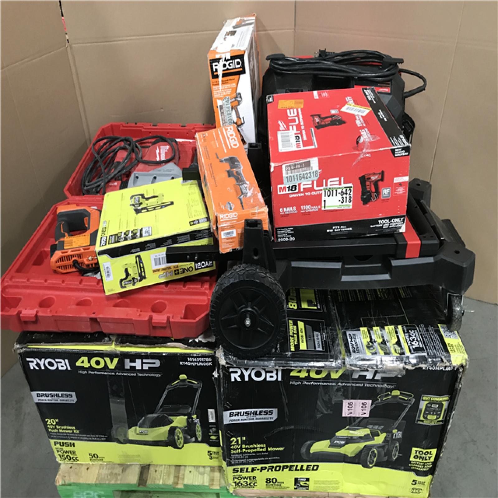 CALIFORNIA AS-IS TOOL PALLET