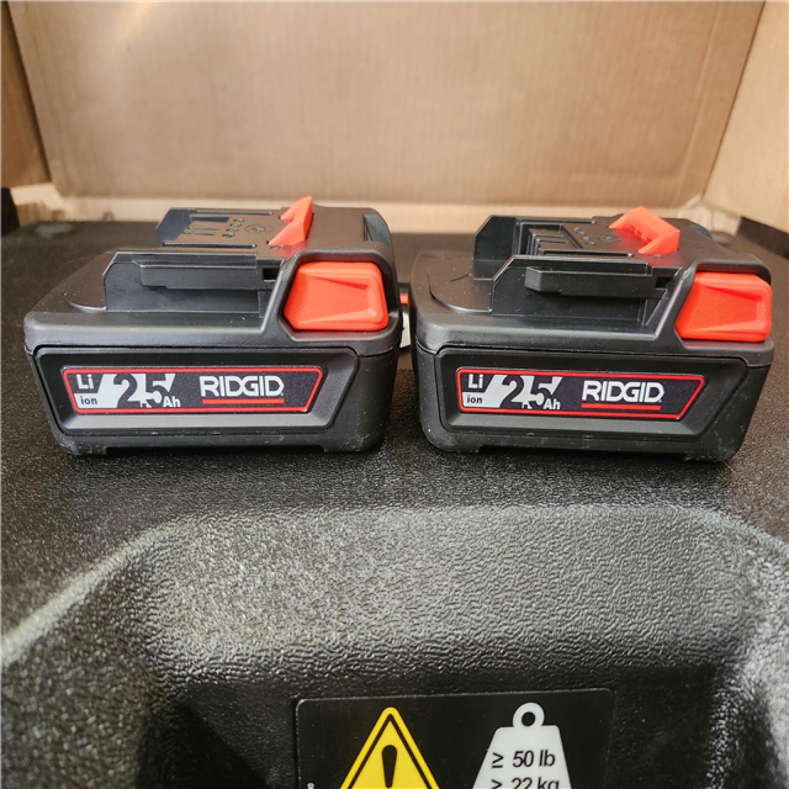 Phoenix NEW RIDGID RP 351 ProPress Inline Standard Press Tool Kit (Includes Case + 2  Lio-Ion Batteries + Charger + 6 Press Tool Jaws