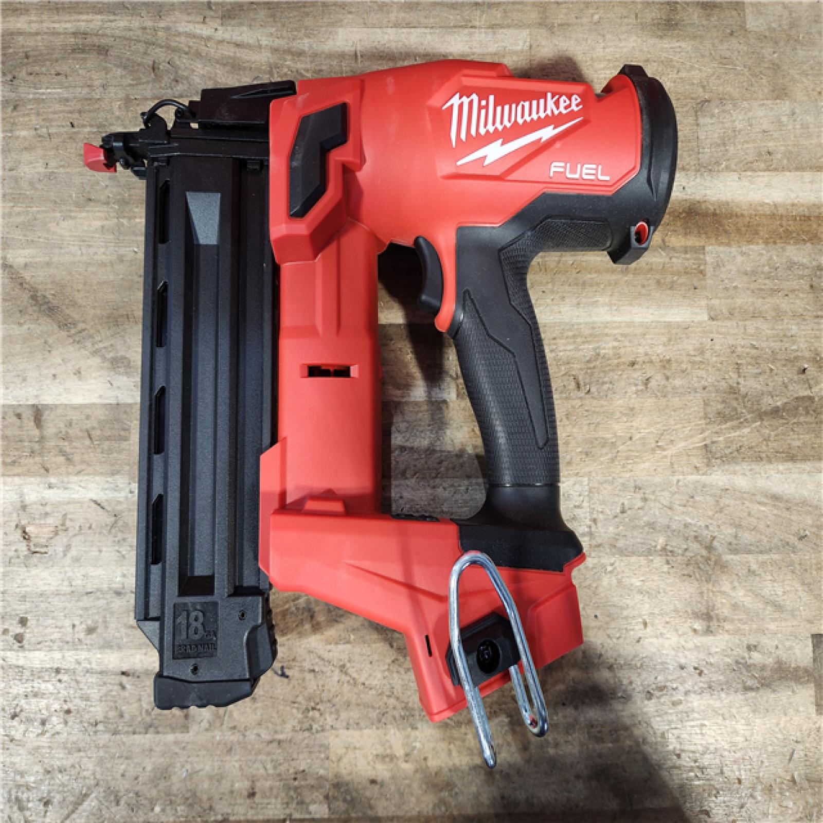 HOUSTON LOCATION - AS-IS Milwaukee FUEL 18-Volt Lithium-Ion Brushless Cordless Gen II 18-Gauge Brad Nailer (Tool-Only)