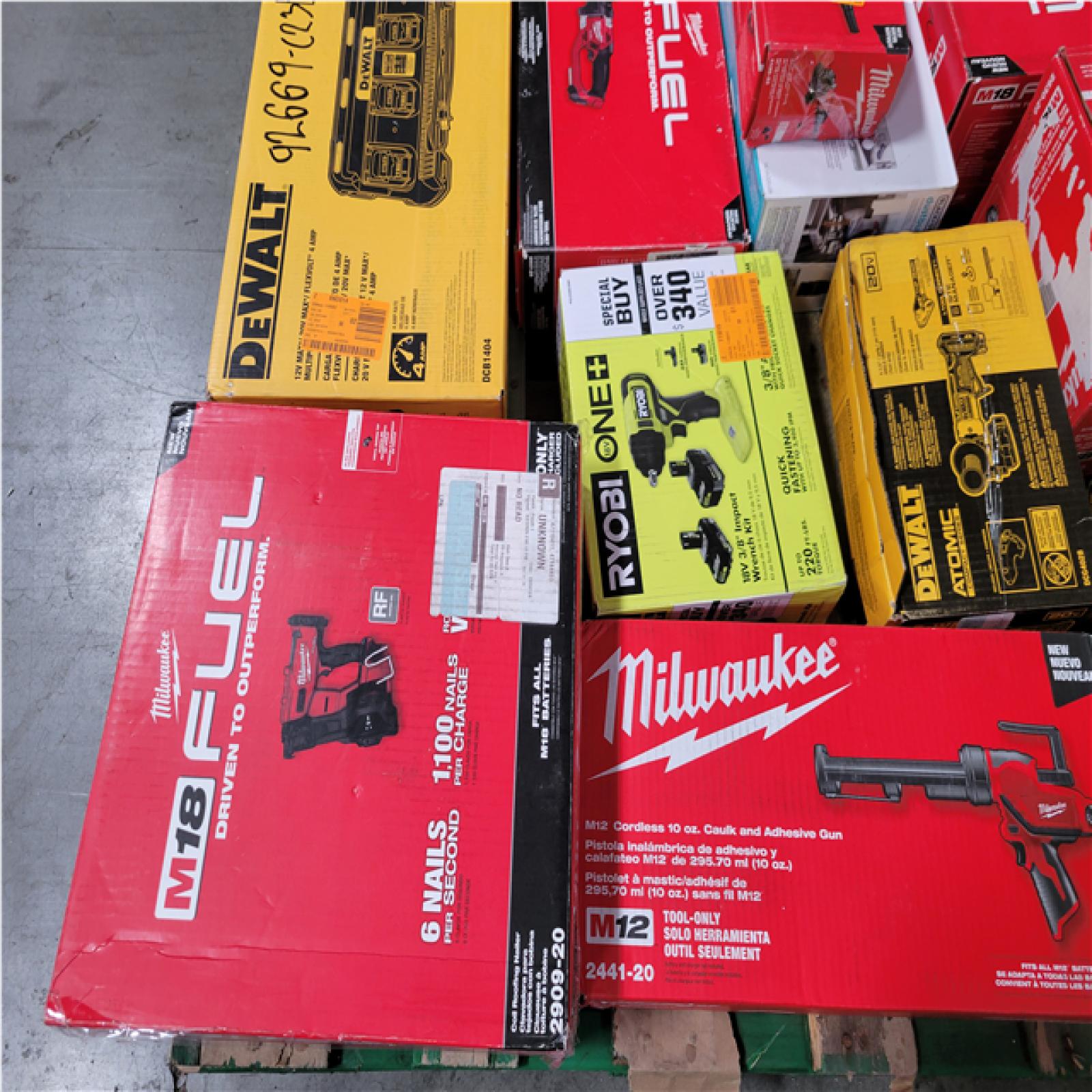 CALIFORNIA AS-IS TOOL PALLET
