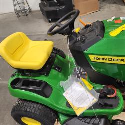 Dallas Location - As-Is John Deere S100 42 in. 17.5 HP Gas Hydrostatic Riding Lawn Mower
