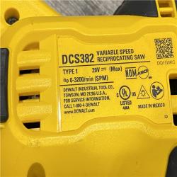 AS-IS DEWALT 20V MAX Cordless Brushless Reciprocating Saw (Tool Only)