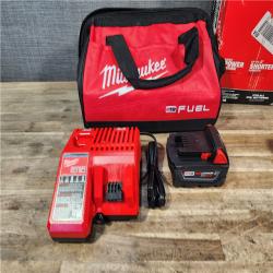 HOUSTON LOCATION - AS-IS Milwaukee M18 1/2 in. Cordless Brushless High Torque Impact Wrench Kit (Battery & Charger)