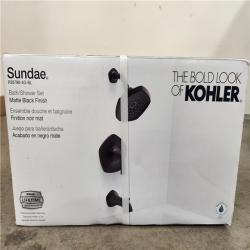 Phoenix Location NEW KOHLER Sundae Single-Handle 3-Spray Tub and Shower Faucet 1.75 GPM in Matte Black (Valve Included)