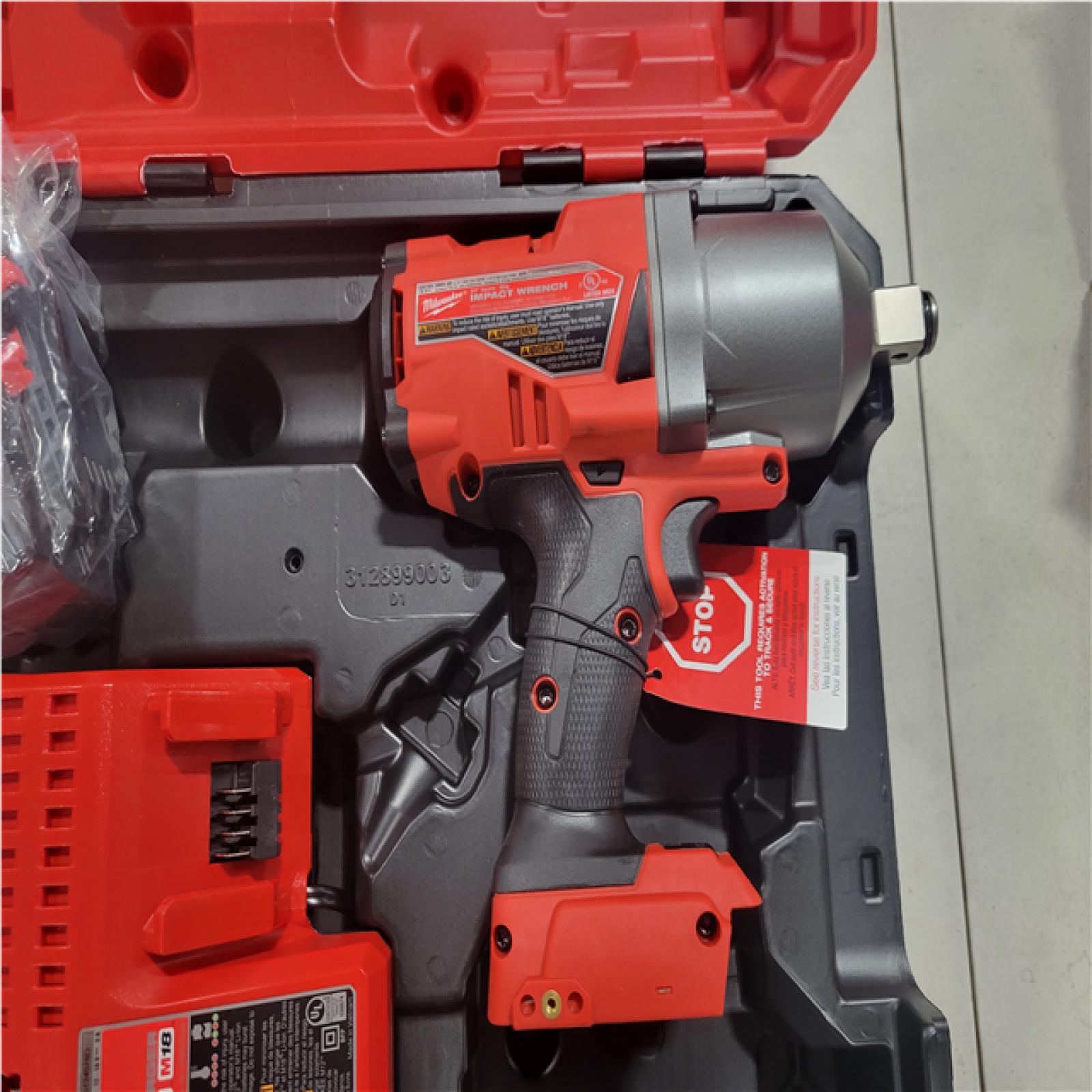 CALIFORNIA NEW MILWAUKEE M18 FUEL W/ ONE-KEY 3/4 HIGH TORQUE IMPACT WRENCH W/ FRICTION RING