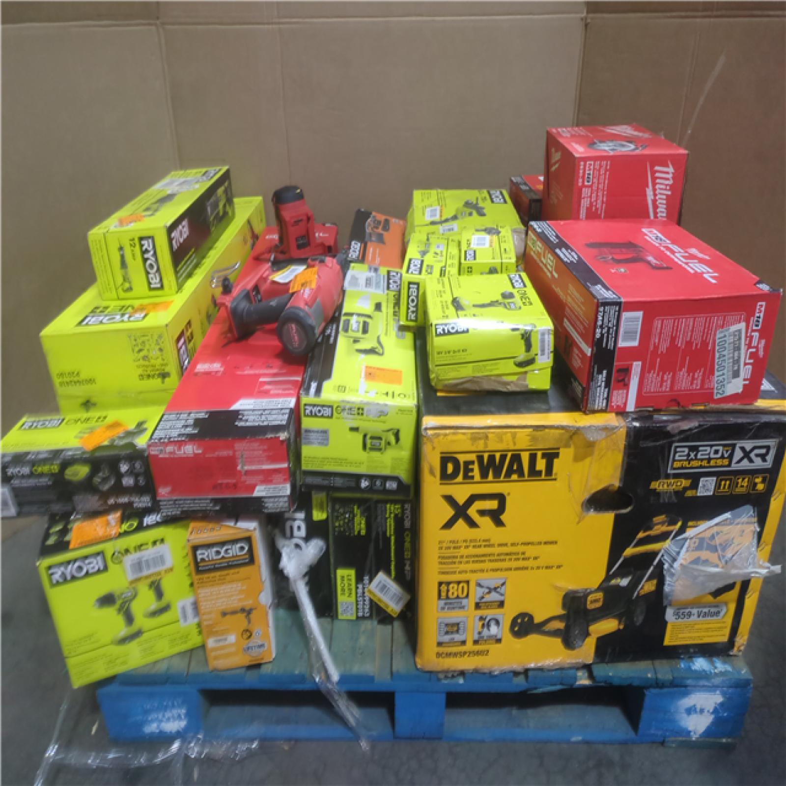 CALIFORNIA AS-IS TOOL PALLET