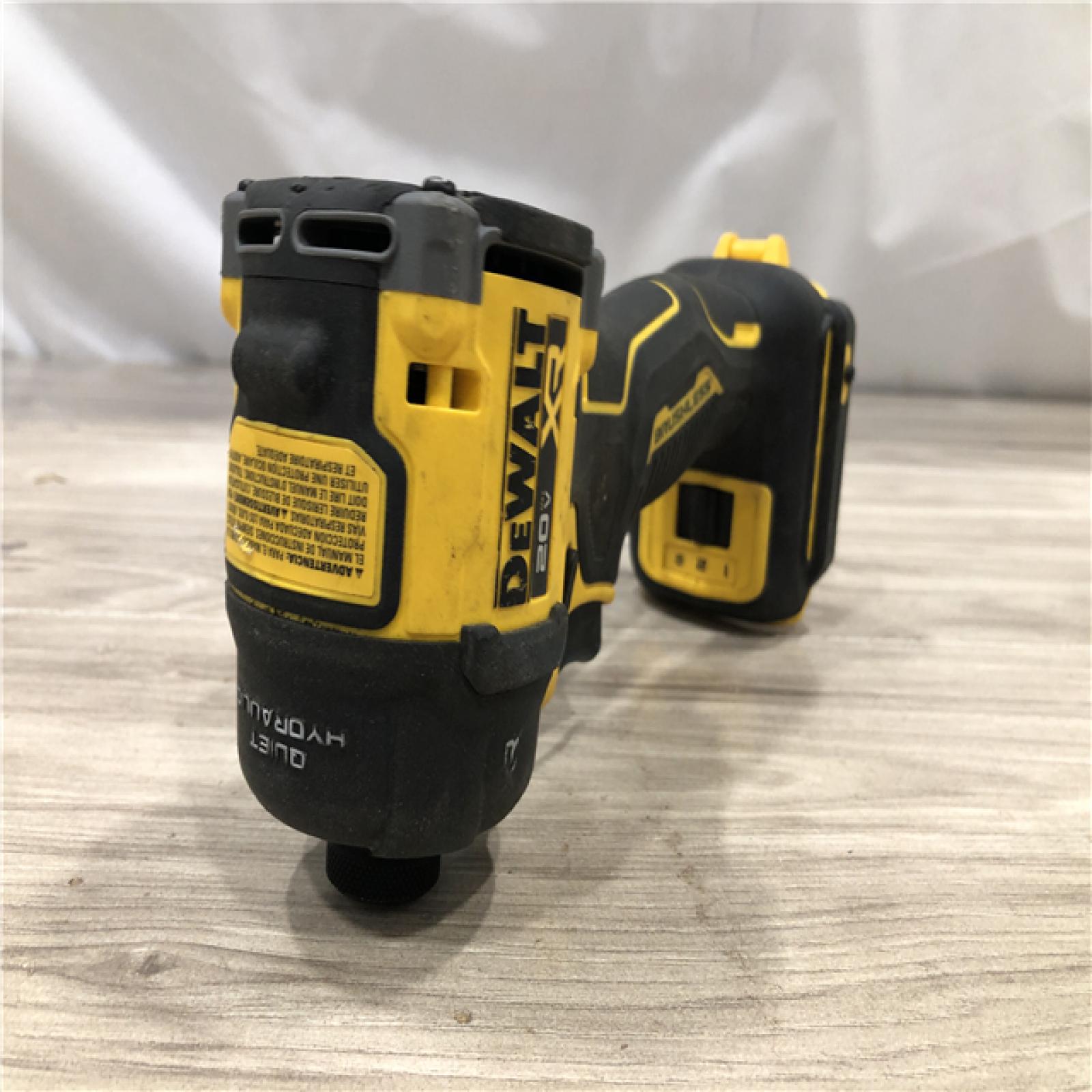 AS-IS DEWALT 20V MAX* XR Cordless 1/4 Quiet Hydraulic Impact Driver (Tool-Only)