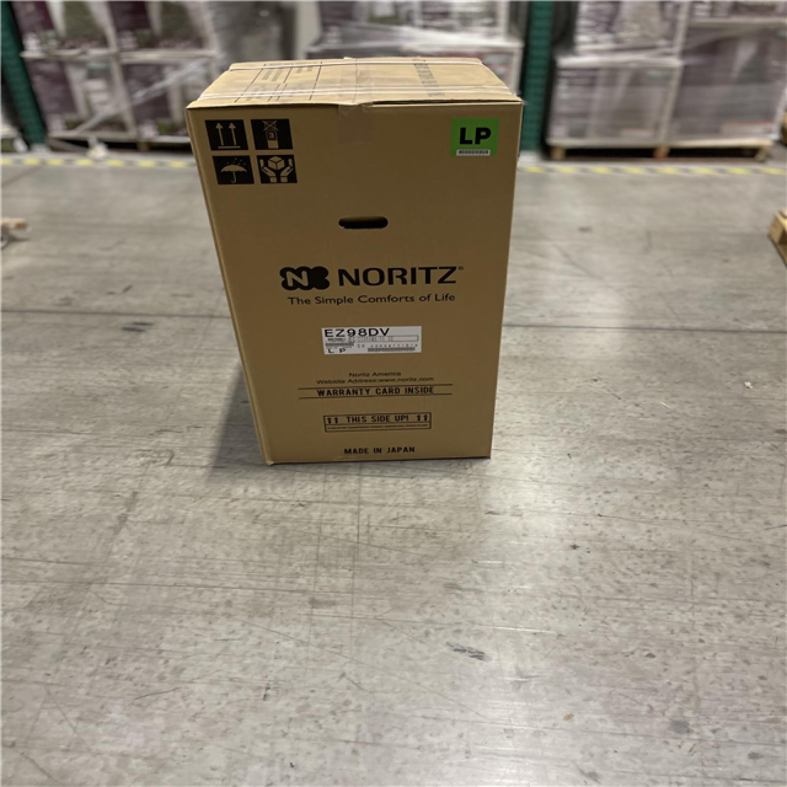 DALLAS LOCATION - Noritz 180 000 BTU 9.8 GPM 120 Volts Liquid Propane Residential Tankless Water Heater