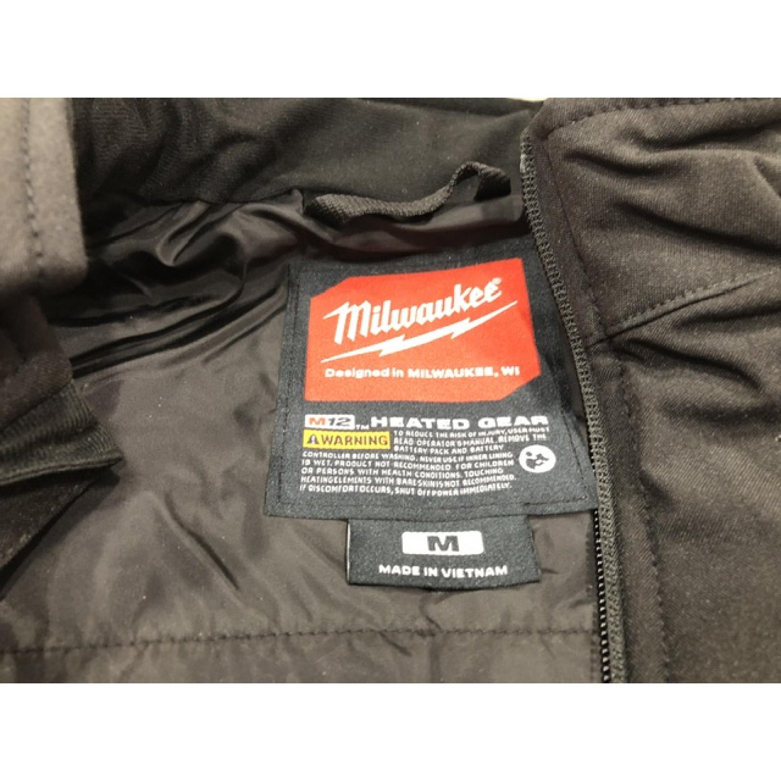 AS-IS Milwaukee Brown Medium Unisex Heated Vest Kit