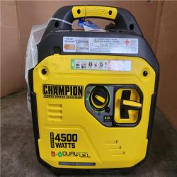 Phoenix Champion Power Equipment 4500/3250-Watt Recoil Start Gasoline/Propane Powered Dual Fuel Inverter Generator with Quiet Technology and CO Shield